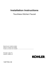 Kohler 29709-WB-VS Installation guide