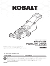 Kobalt KPM 1040B-03 Brushless Push Lawn Mower User manual