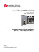 Federal SignalUltraVoice® Indoor Remote Interface Controller