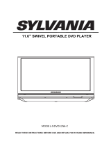 Sylvania SDVD1256-C 11.6 Inch Portable Dvd Player User manual
