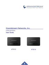 Grandstream HT812/HT814  User guide