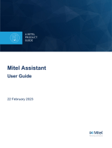 APP Mitel Assistant lication User guide