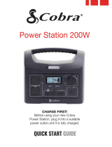 Cobra 200W Portable Power Station User guide