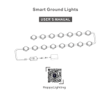Tolez GL01-001 Smart Ground Lights User manual