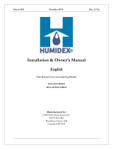 Humidex HCS-APT-HDEX User manual