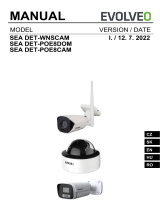 Evolveo SEA DET-WNSCAM SMART Replacement Wireless Camera User manual