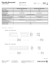 Griven Parade L MC 2 Recessed RGBW Owner's manual