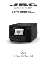 jbc DDE Control Unit Owner's manual