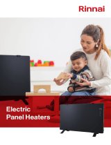 Rinnai RA149.06.19-BEPH Electric Panel Heaters Owner's manual