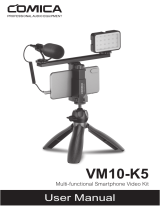 comica VM10-K5 Multi Functional Smartphone Video Kit User manual
