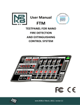 N2KBFTM Testpanel for Nano Fire Detection and Extinguishing Control System