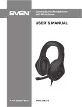 Sven AP-G887MV Gaming Stereo Headphones User manual