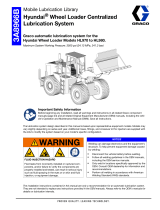 Graco 3A8966B, Hyundai Wheel Loader Centralized Lubrication System Owner's manual