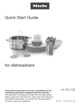 Miele G 7369 SCVi XXL AutoDos Operating instructions