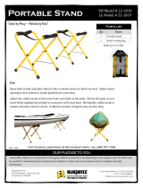 suspenz 22-1818 Portable Stand Operating instructions