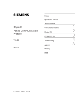 Siemens 7SR45 Communication Protocol User manual