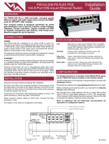 Pathway PWVIA DIN Mount Ethernet Switch Installation guide