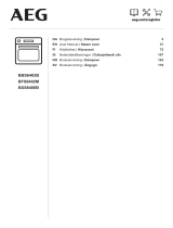 AEG BFS6402M Steam Oven User manual