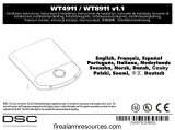 DSC WT4911 2-Way Wireless Outdoor Sire User manual