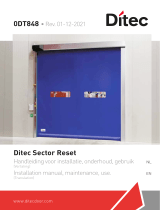 DITEC 0DT848 Sector Reset User manual