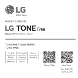LG TONE-FP9 User manual