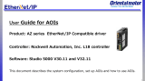Oriental motor AZD-AEP Operating instructions