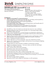 Digitrax SDH167D Operating instructions