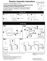 ProLounger A162777 Operating instructions