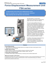 ImadaFSA Series Force-Displacement Measurement Unit