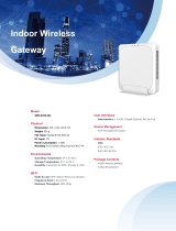 Hon Lin Technology W6R-D220-101 Indoor Wireless Gateway Installation guide