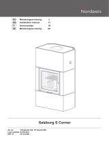 Nordpeis PN-SAL05-100 Salzburg S Corner Out Smallest Heat Retaining Fire User manual