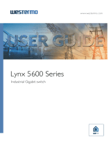 Westermo Lynx 5612-E-F4G-T8G-LV User guide