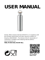 MOB MO6373 Double Wall Flask User manual