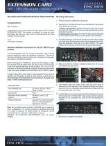 Audiotec Fischer Extension Card HEC-MEC HD-Audio USB-Interface User guide
