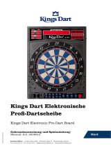 Kings Dart "Pro Tournament" Electronic Dartboard Owner's manual