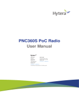 HyteraPNC360S PoC Radio