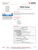 Veris TW2XAXD Installation guide