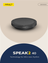 Jabra SPEAK2 40 next Gen Speakerphones User manual