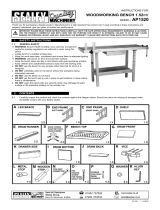 Sealey AP1520 Woodworking Bench Operating instructions