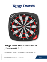Kings Dart Elektronische Dartscheibe "Dartworld C1" User manual