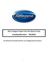 AttogeneAU2036 RSV Antigen Rapid Test Kit Nasal Test