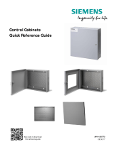 Siemens 567-352 Control Cabinets User guide