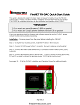 Hochiki FireNET FN-DAC Intelligent Addressable Panels User guide