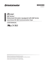 Oriental motor AZD-KR2D User manual
