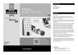 Burg-Wächter Initial setupsecuENTRY easyENTRY 7601 PIN Operating instructions
