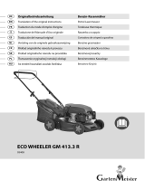 Garten Meister ECO WHEELER GM 413.3 R Petrol Lawnmower User manual