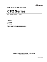 MIMAKI CF2 Operating instructions