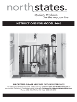 NORTH STATES 5446 Wide Deco EasyPass Pet Gate User manual