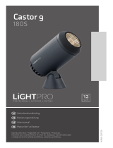 LightPro 180S Castor 9 Dimmable Spotlight User manual