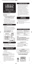 GreenBrook T101A 7 Day Mechanical Socket Box Timer User manual